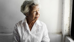 elderly asian woman