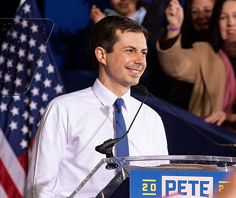Pete Buttigieg announces his candidacy for the 2020 Democratic nomination for the presidency, April 2019