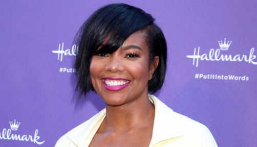 Gabrielle Union at the Gabrielle Union Hosts the Launch Party for Hallmark's "Put It Into Words" Campaign at The Lombardi House on July 30, 2018 in Los Angeles, CA