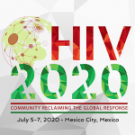 HIV 2020 logo