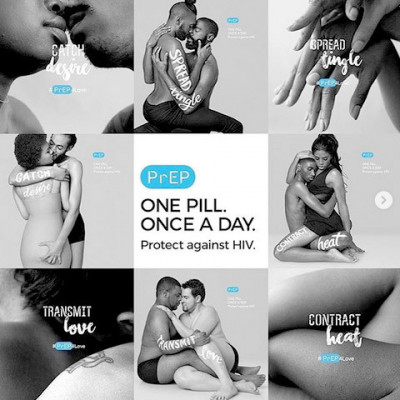 U=U support at a 2017 AIDS conference in Paris