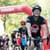 The finish line at the 2019 Cycle for the Cause