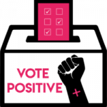 PWN USA Vote Positive logo 2019
