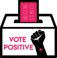 PWN USA Vote Positive logo 2019