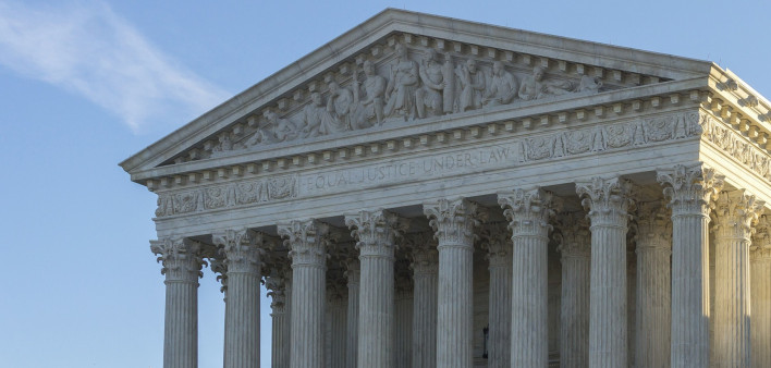  Flags fly at half-staff at the United States Supreme Court as the sun rises on the first day after Justice Antonin Scalia’s death was announced.