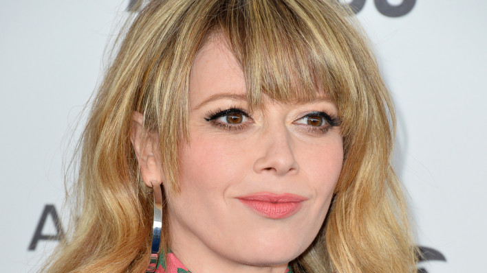 Actress Natasha Lyonne at the 2017 Film Independent Spirit Awards on the beach in Santa Monica.