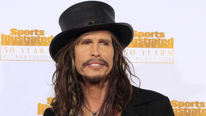 Steven Tyler at the 50th Sports Illustrated Swimsuit Issue at Dolby Theatre on January 14, 2014 in Los Angeles, CA