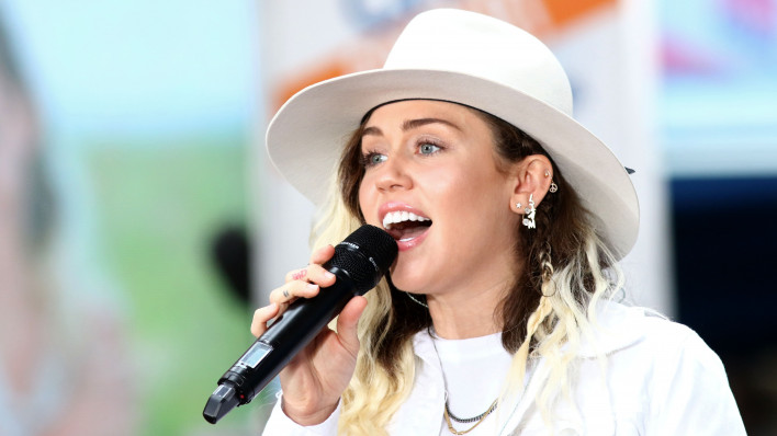 Miley Cyrus performs on the NBC “Today” show concert series on May 26, 2017, in New York City.
