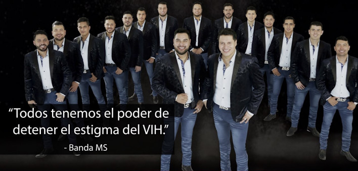 Mexican group Banda MS in anti-stigma CDC campaign