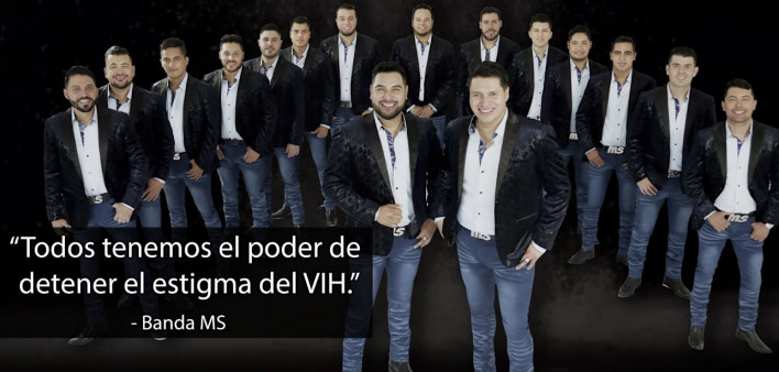 Mexican group Banda MS in anti-stigma CDC campaign