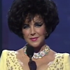 Elizabeth Taylor receives the Jean Hersholt Humanitarian Award at the 1993 Academy Awards