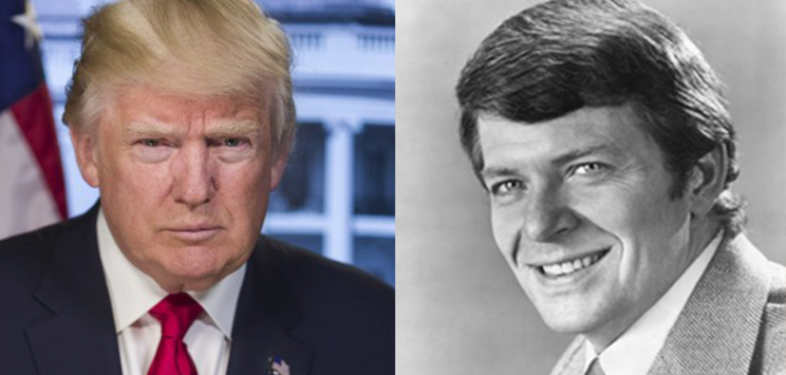 Donald Trump and Robert Reed (Mr. Brady)