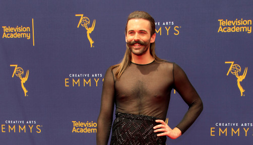 Jonathan Van Ness at the 2018 Creative Arts Emmy Awards