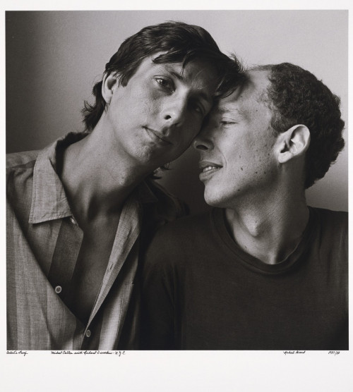 From left: Michael Callen and Richard Dworkin circa 1987