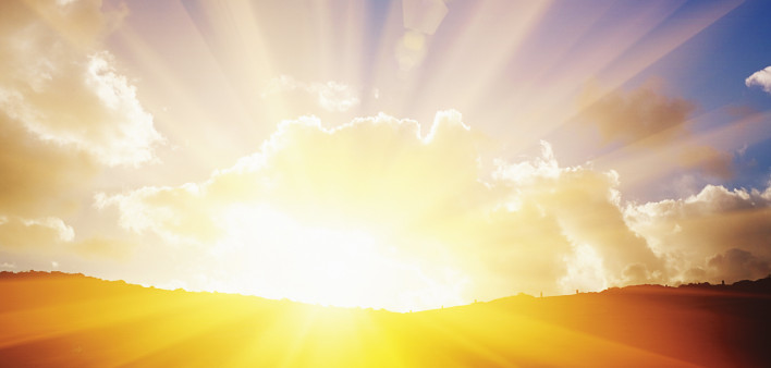 bright sunrise