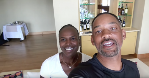 Will Smith and his doctor, Ala Stanford