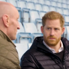 From Left: Gareth Thomas and the Duke of Sussex discuss HIV