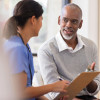 nurse consultation with patient