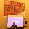 Latino Commission on AIDS (LCOA) president Guillermo Chachon presenting during the 2012 United States Conference on AIDS (USCA)  in Las Vegas