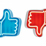 thumbs up thumbs down neon signs