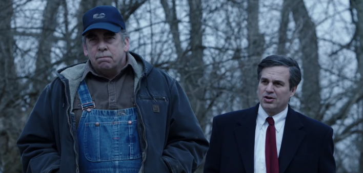 Bill Camp (left) and Mark Ruffalo in Dark Waters