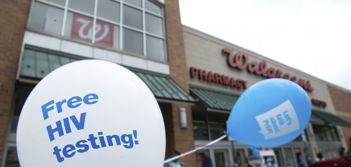 Walgreens offers free HIV testing and info on Thursday, June 27, 2019.