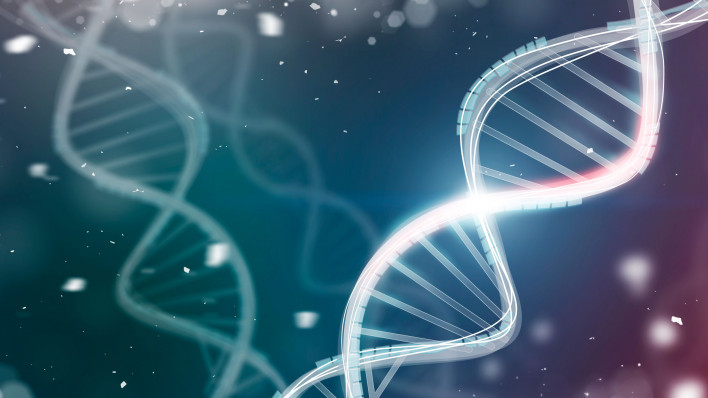 illustration of DNA Strands