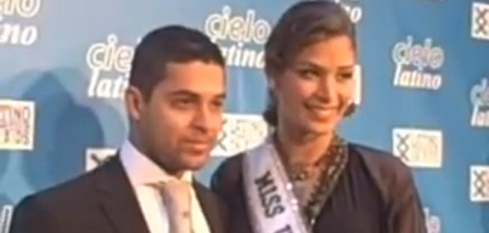 Miss Universe 2008 Dayana Mendoza and actor Wilmer Valderrama