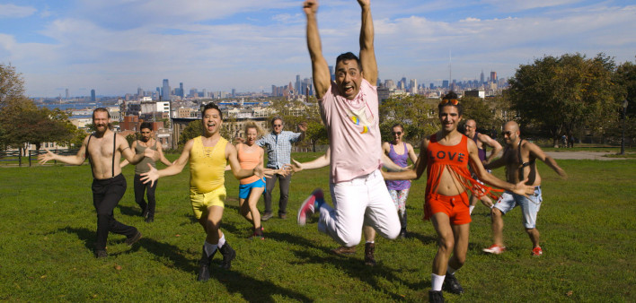 The cast of “Merce,” starring Charles Sanchez