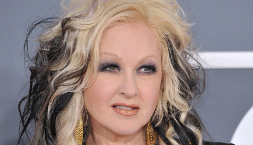 Cyndi Lauper at the 54th Annual Grammy Awards at the Staples Centre, Los Angeles. February 12, 2012 Los Angeles, CA Picture: Paul Smith / Featureflash