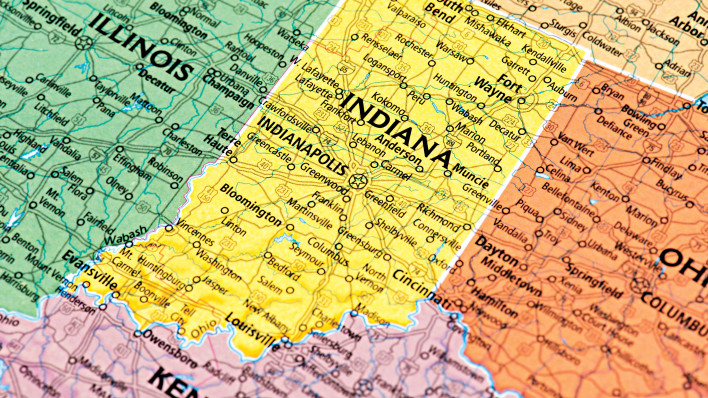 indiana map