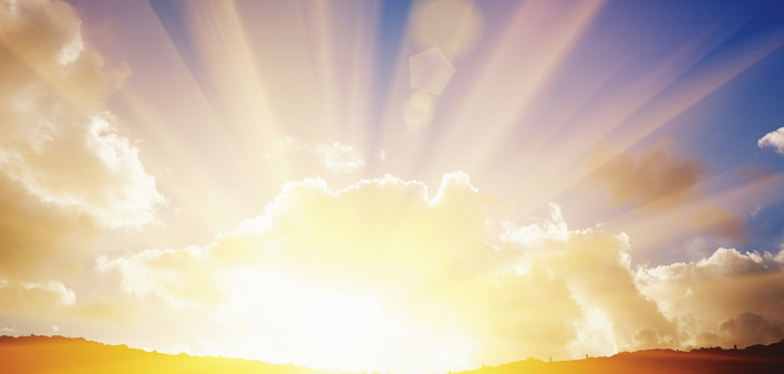 bright sunrise