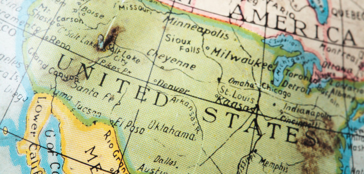 globe North America United States