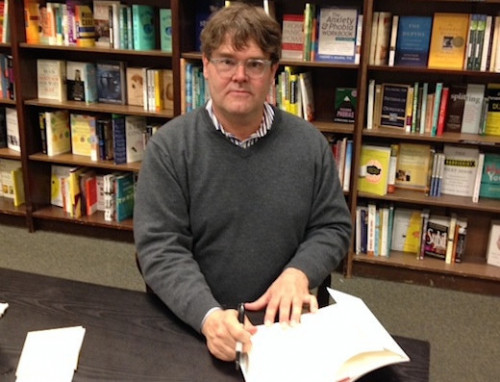 George Hodgman signs copies of “Bettyville” at Barnes & Noble.
