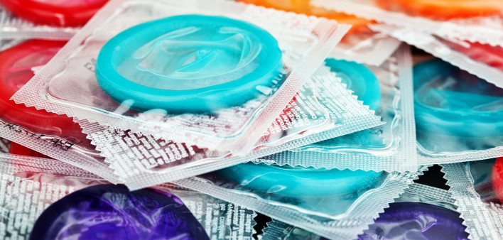 colored condoms