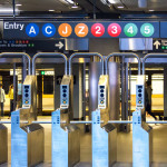 new york city subway turnstiles station