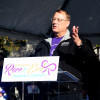 David G. Mutch, MD, chair of the Foundation for Women's Cancer, speaks at the 2019 National Race to End Women's Cancer in Washington, DC.