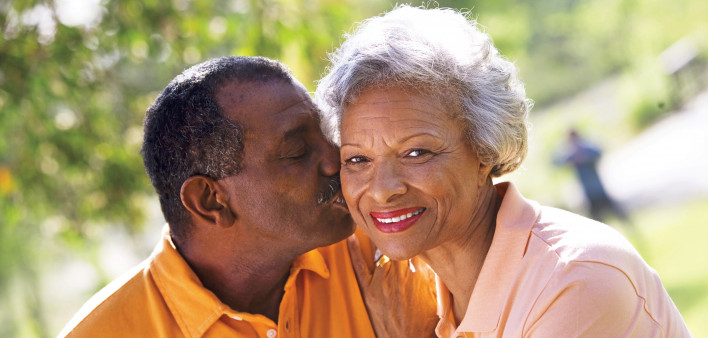 older Black couple