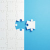 jigsaw puzzle withone piece out of place