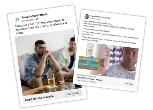 Misleading Facebook ads