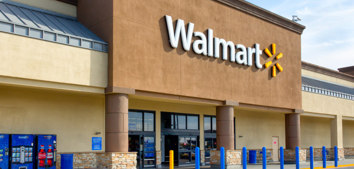 Walmart is an American multinational corporation that runs large discount stores and is the world's largest public corporation.