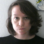 A self-portrait by Kelly Gluckman