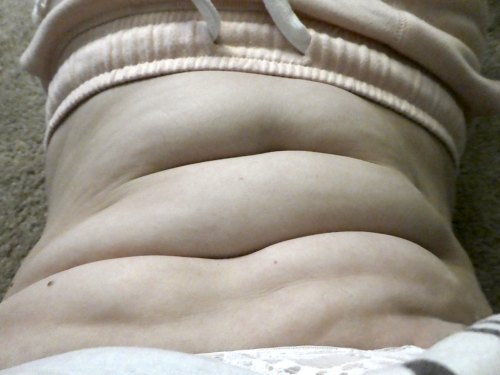 A self-portrait by Kelly Gluckman