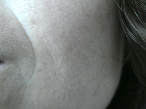 A self-portrait by Kelly Gluckman