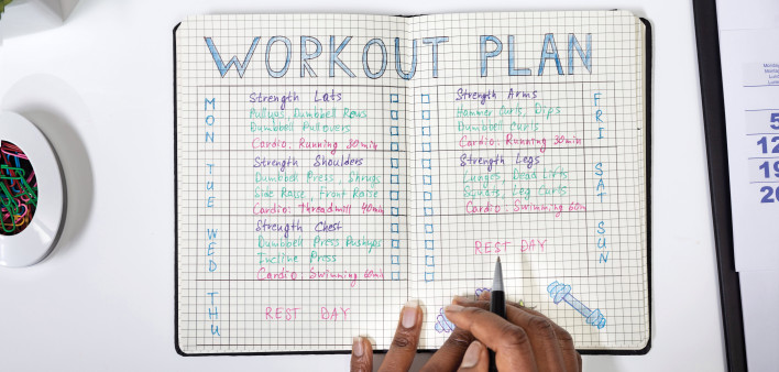 hands and workout plan exercise