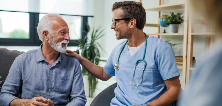 doctor consulting a patient