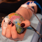 blood donation, donate blood, hand, earth, white hand, woman's hand, give blood, blood products
