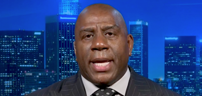On a CNN town hall, Magic Johnson speaks about HIV and the new coronavirus