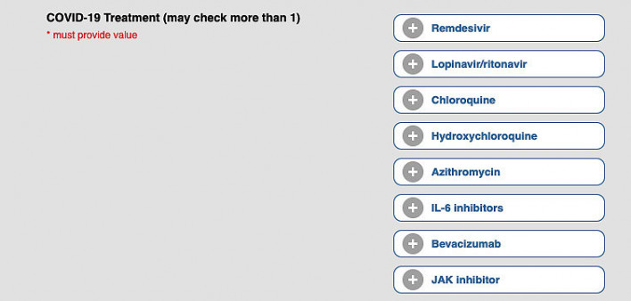 CURE HIV-COVID Database