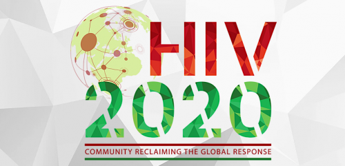 HIV 2020 logo